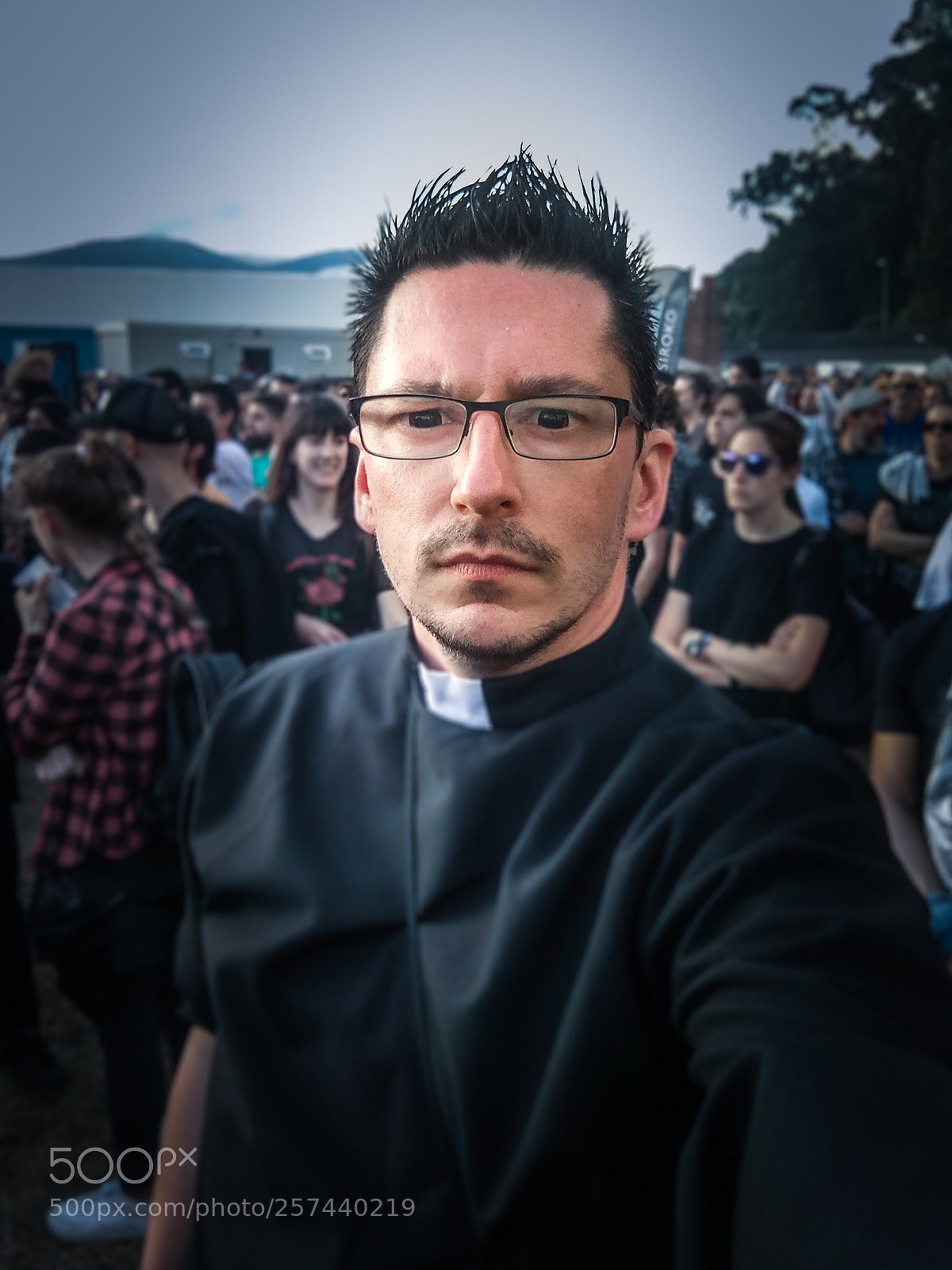Xiaomi Redmi Note 4 sample photo. Self priest portrait photography