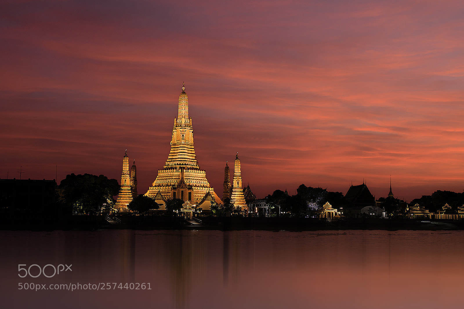 Nikon D500 sample photo. Arun temple bangkok thailand photography
