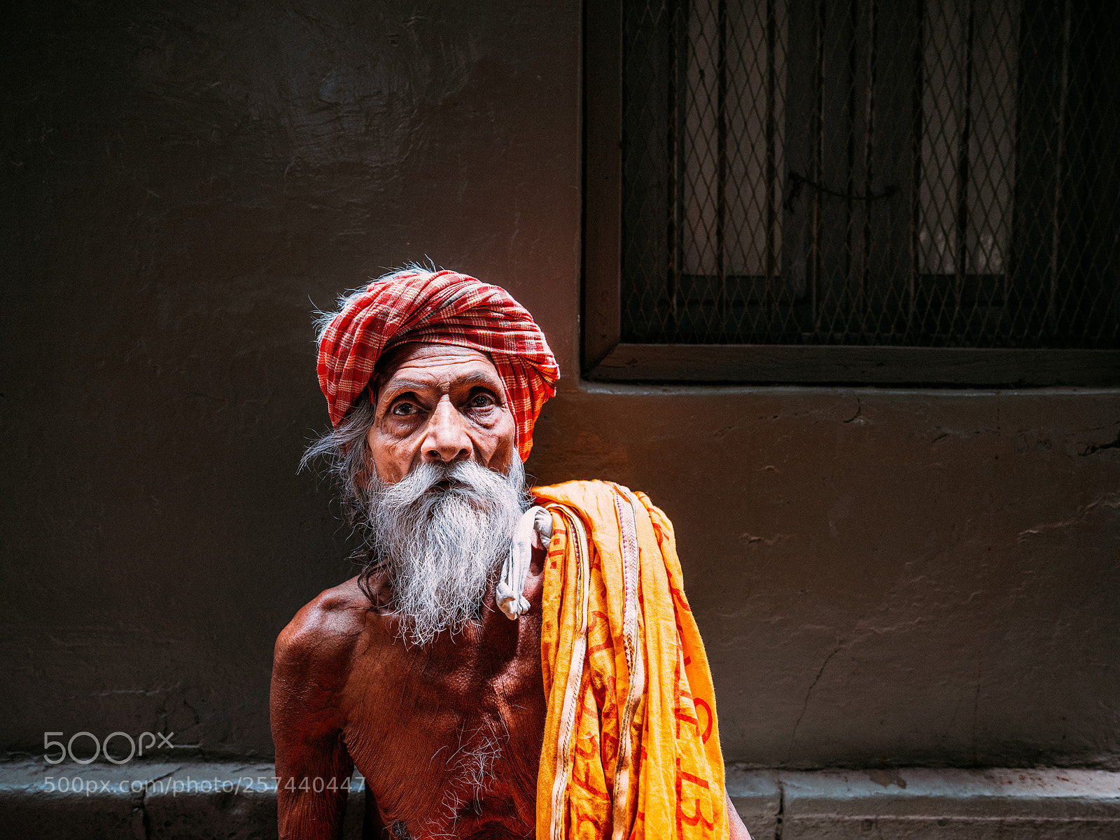 Fujifilm GFX 50S sample photo. Sadhu on the way photography
