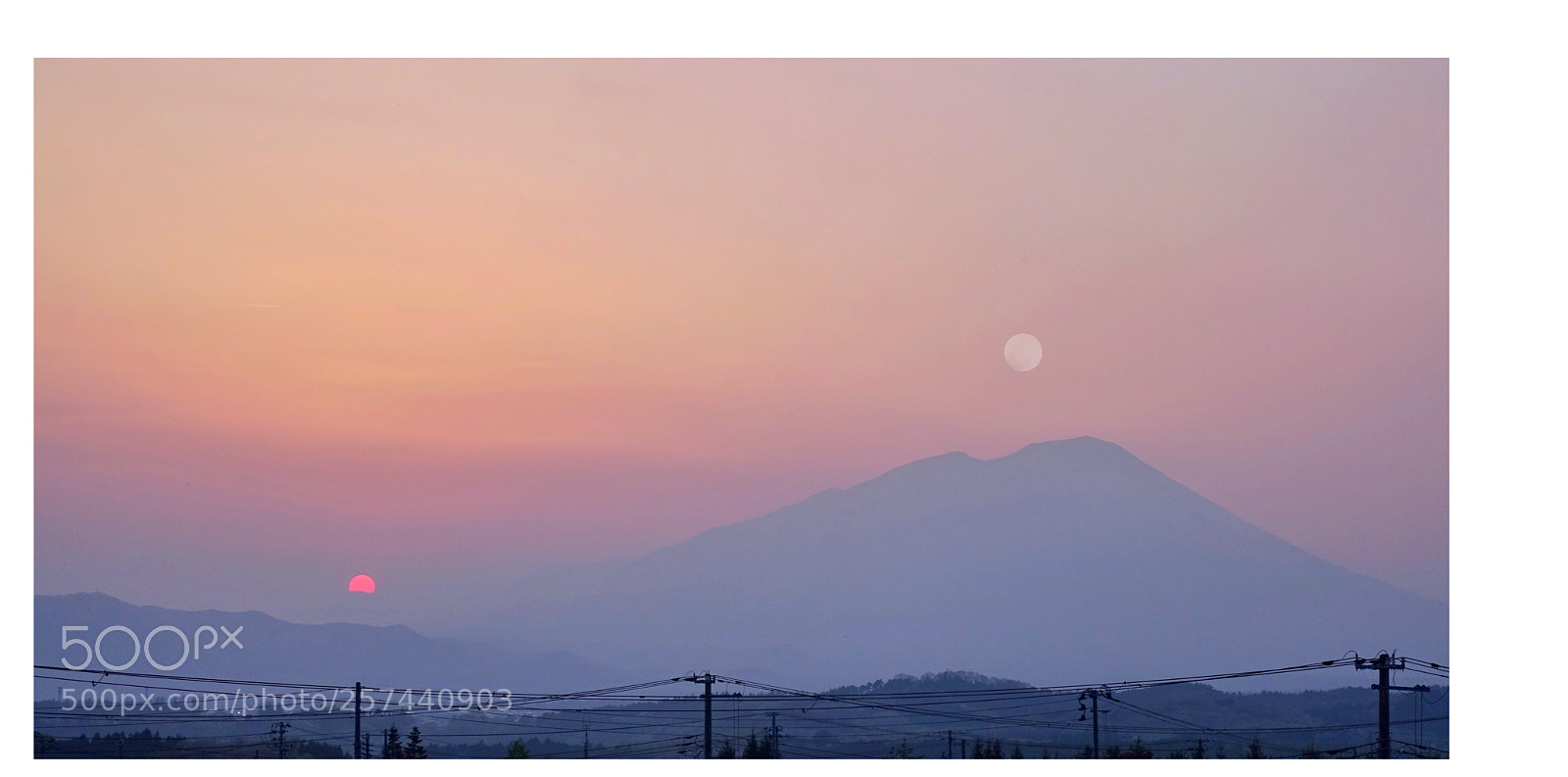 Sony Cyber-shot DSC-RX100 IV sample photo. 　sun and moon photography