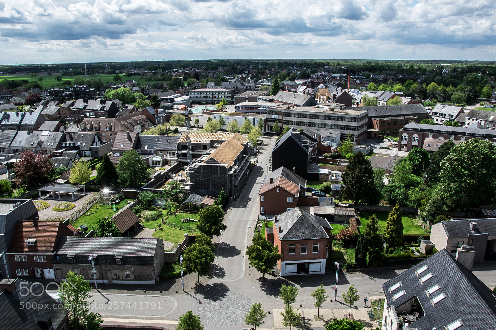 Nikon D5300 sample photo. Skyline overpelt belgië photography