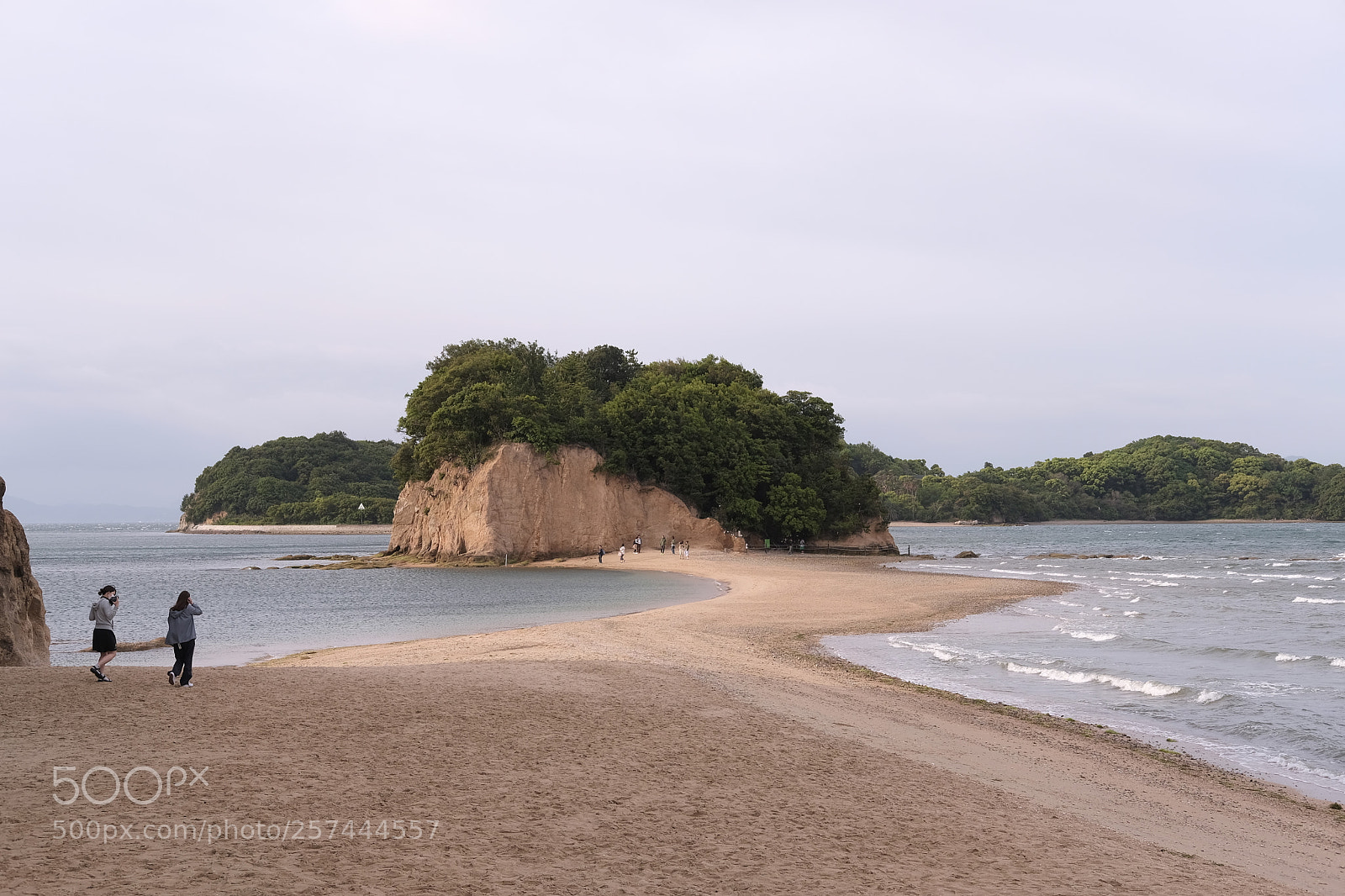 Fujifilm X-T2 sample photo. Shodoshima's "angel road" photography