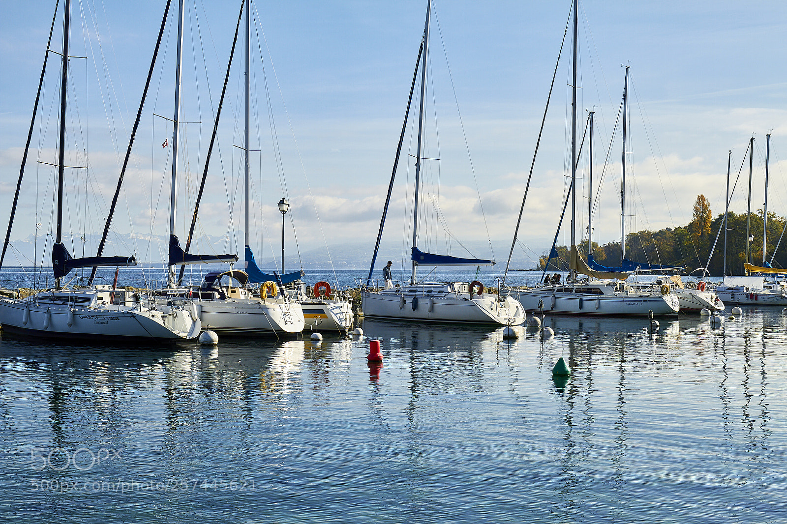 Canon EOS 7D sample photo. Lac l man, yvoire photography
