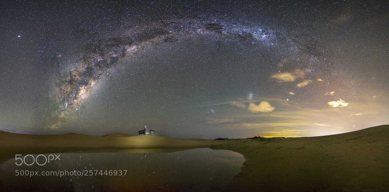 Canon EOS 6D sample photo. Milky way over oasis photography