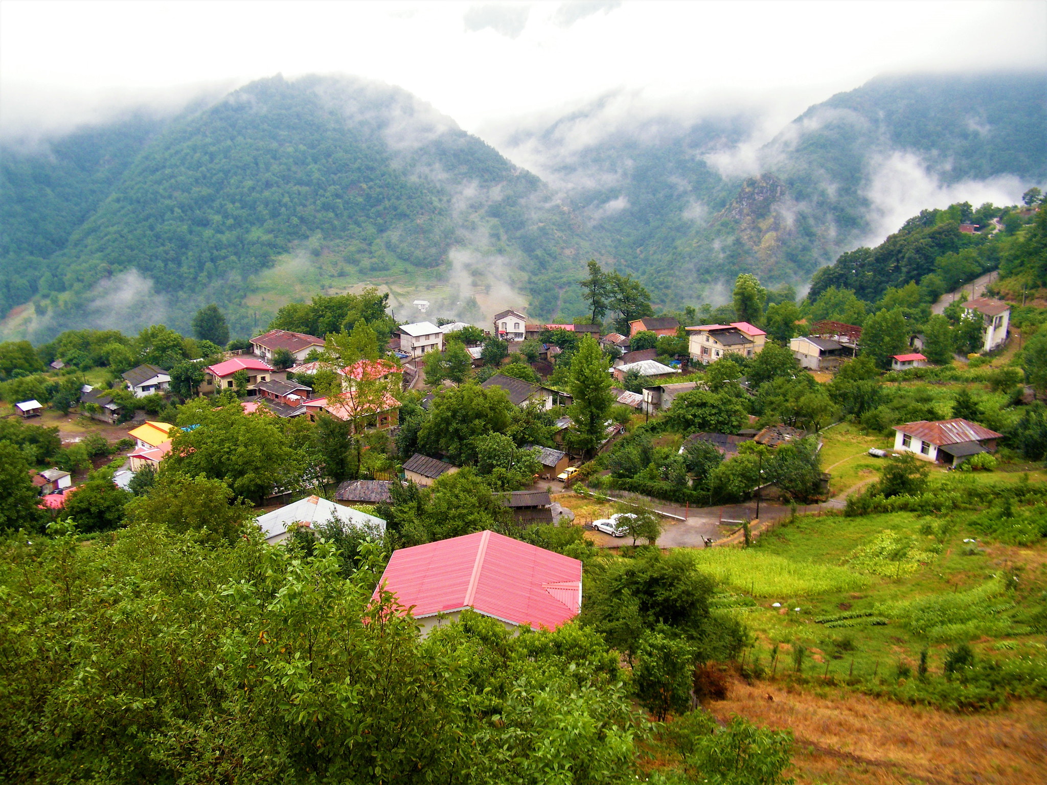 Fujifilm FinePix S2000HD sample photo. Village photography