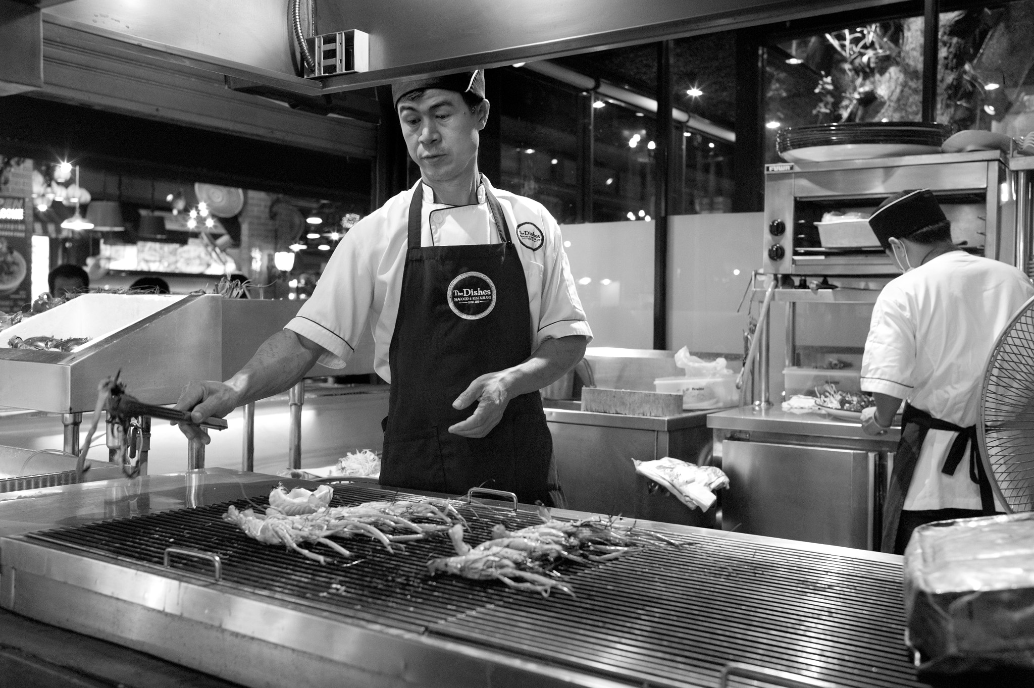 Leica M-Monochrom sample photo. Grill master photography