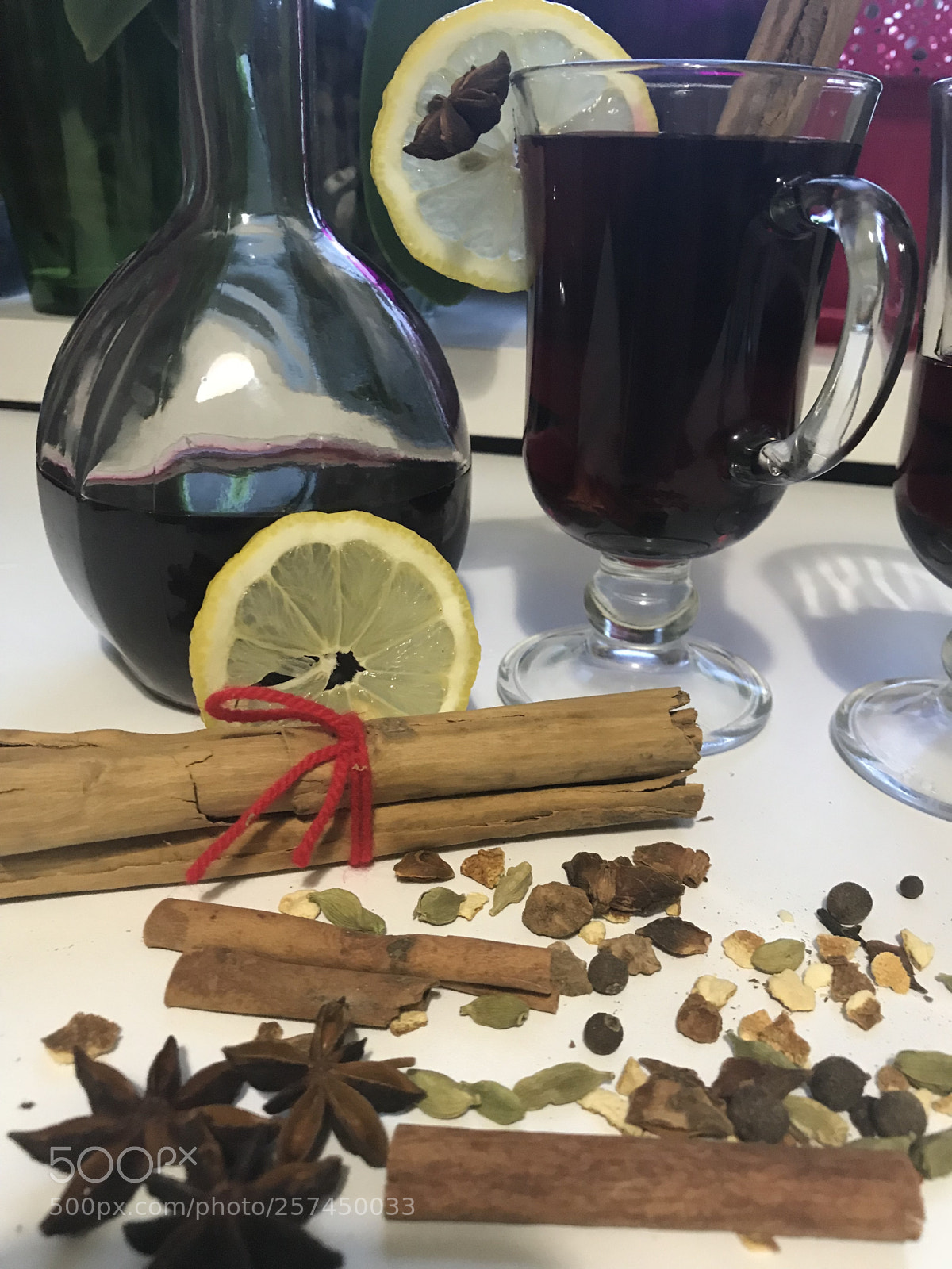 Apple iPhone 7 sample photo. A glass of mulled photography