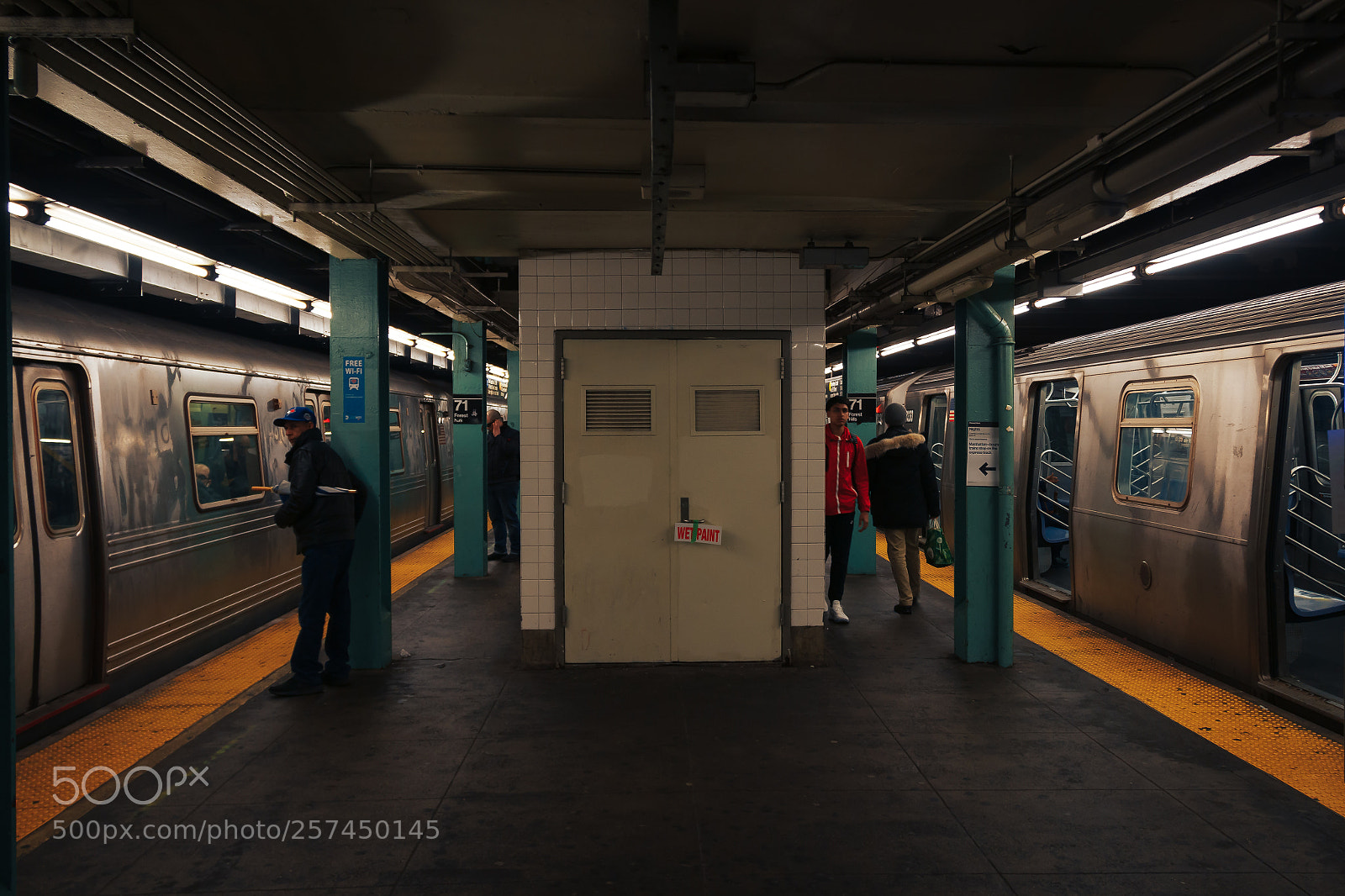 Canon EOS 60D sample photo. New york subway photography