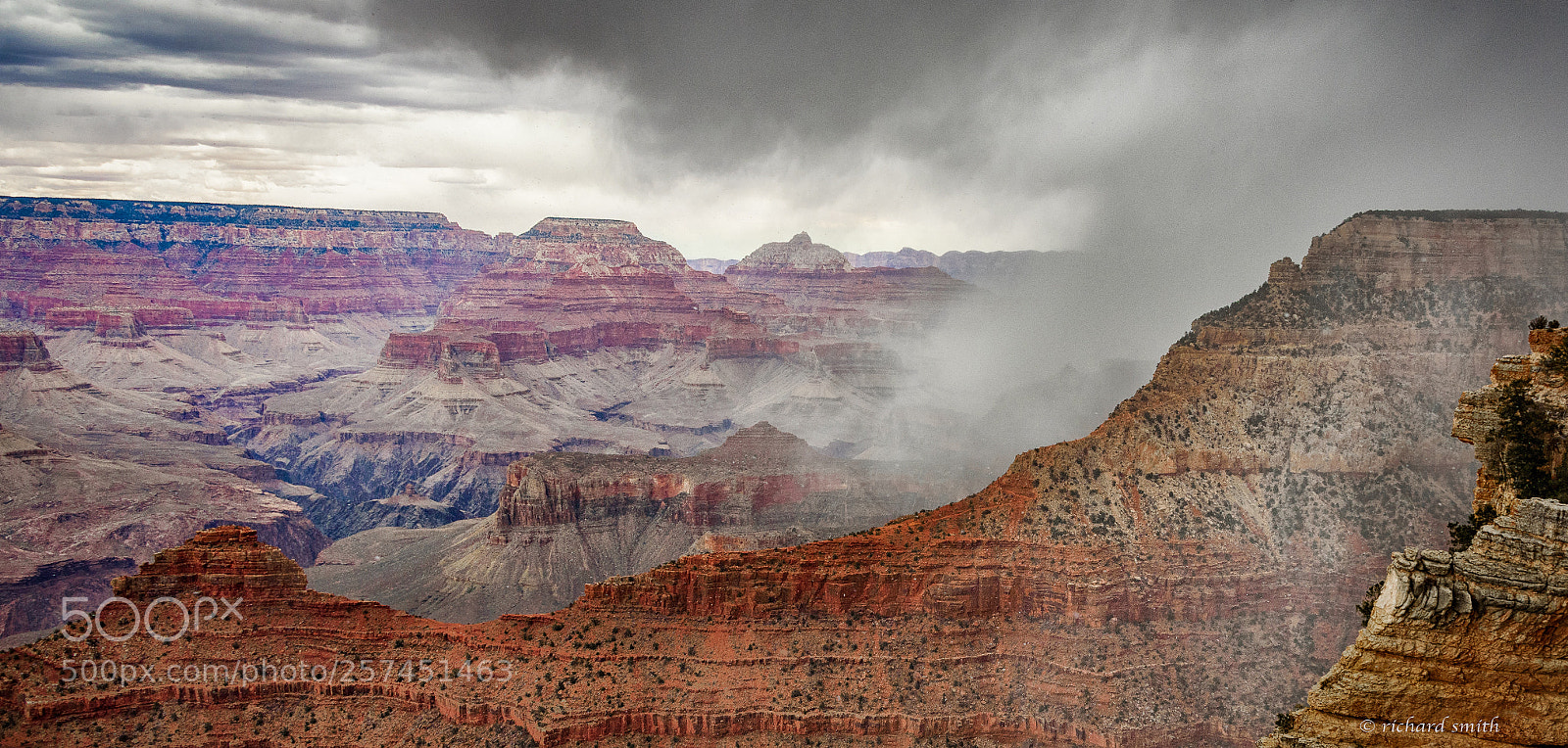 Nikon D750 sample photo. Storm in the canyon photography
