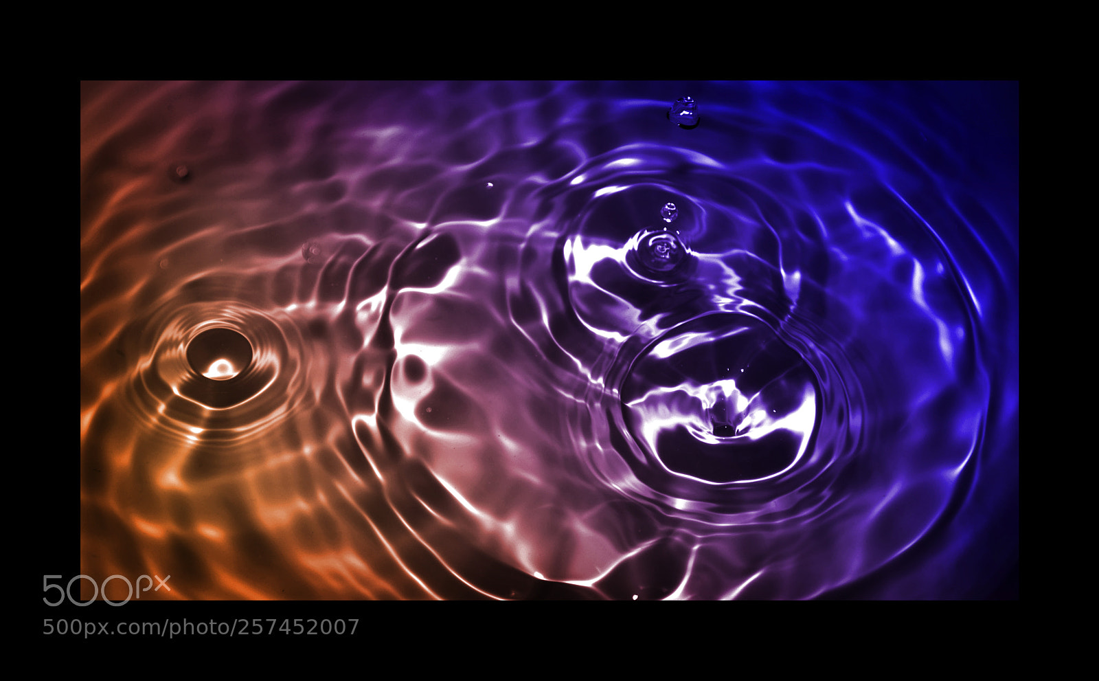 Nikon D5000 sample photo. Colorful water photography