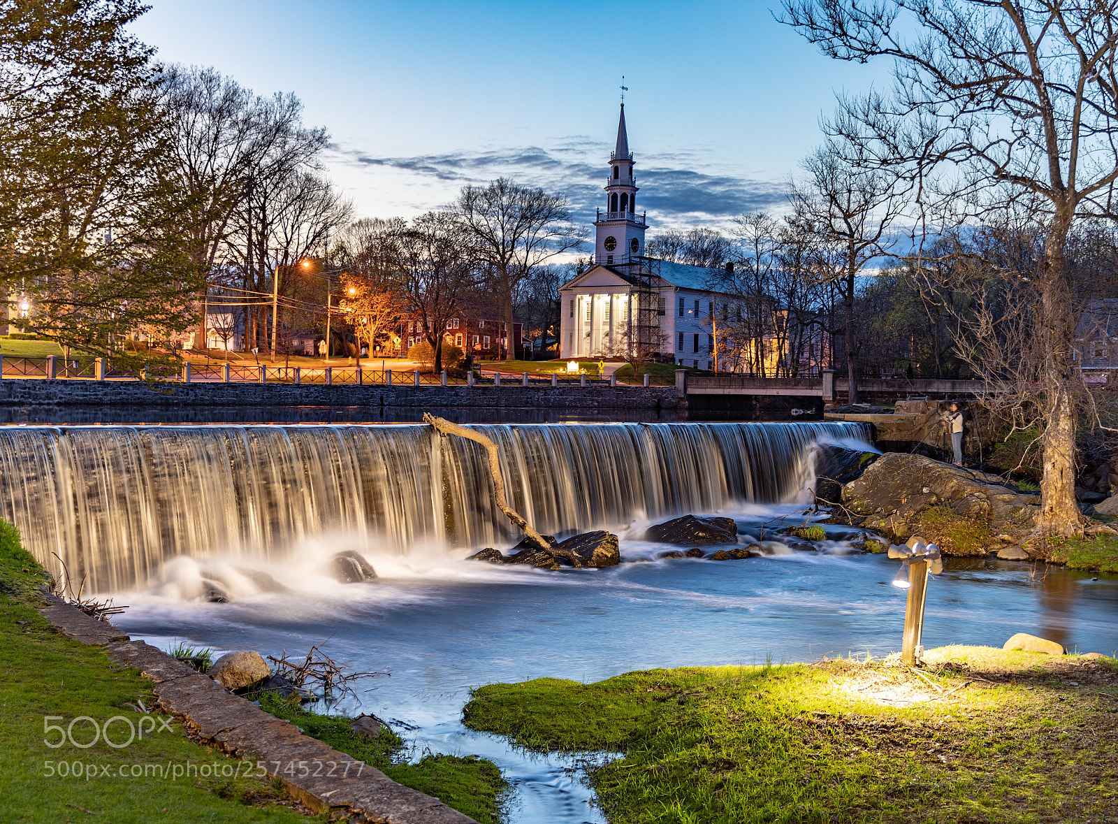 Canon EOS 5D Mark IV sample photo. Evening waterfalls photography
