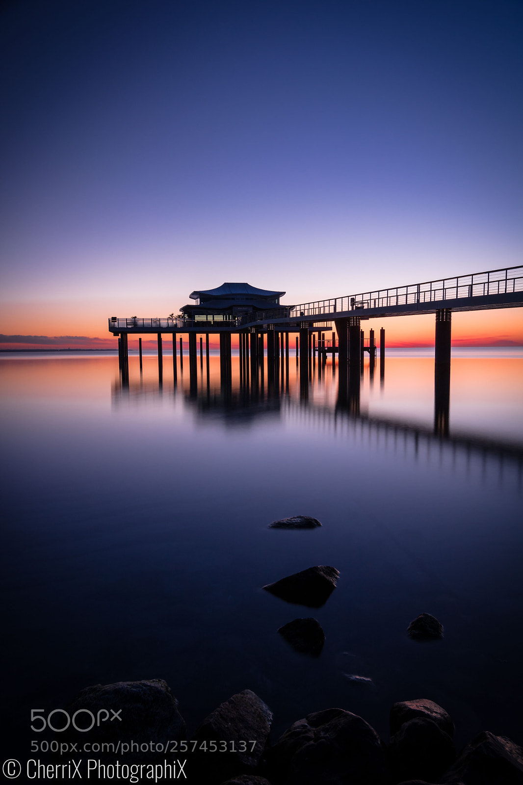 Canon EOS 750D (EOS Rebel T6i / EOS Kiss X8i) sample photo. Sonnenaufgang "wolkenlos" timmendorfer strand photography