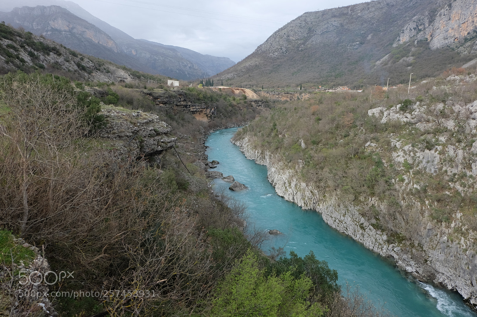 Fujifilm X-M1 sample photo. Moraca river canyon photography