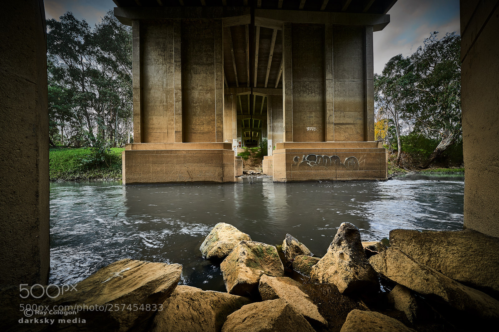 Sony a7R III sample photo. Under burke bridge photography
