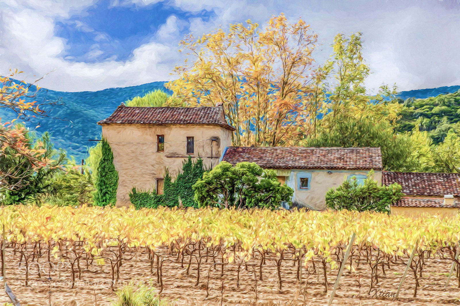 Canon EOS 6D Mark II sample photo. Mas provençal photography