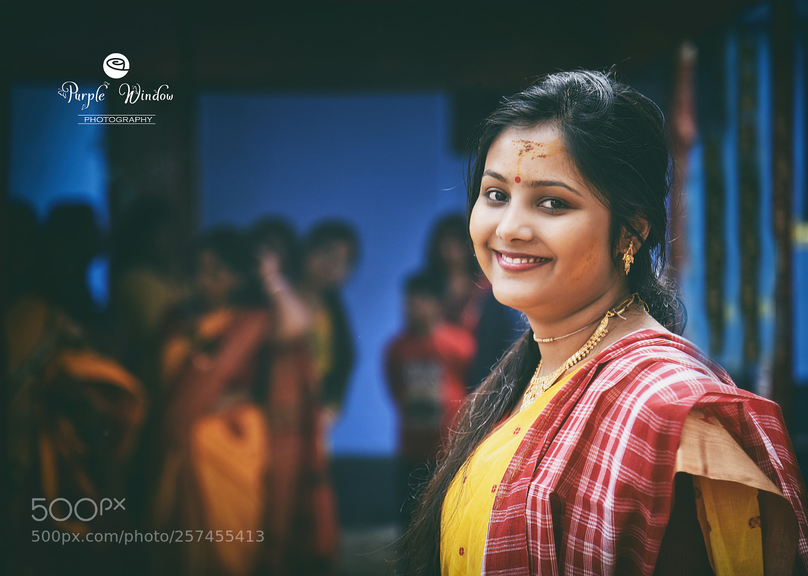 Nikon D750 sample photo. Moumita's haldi photography