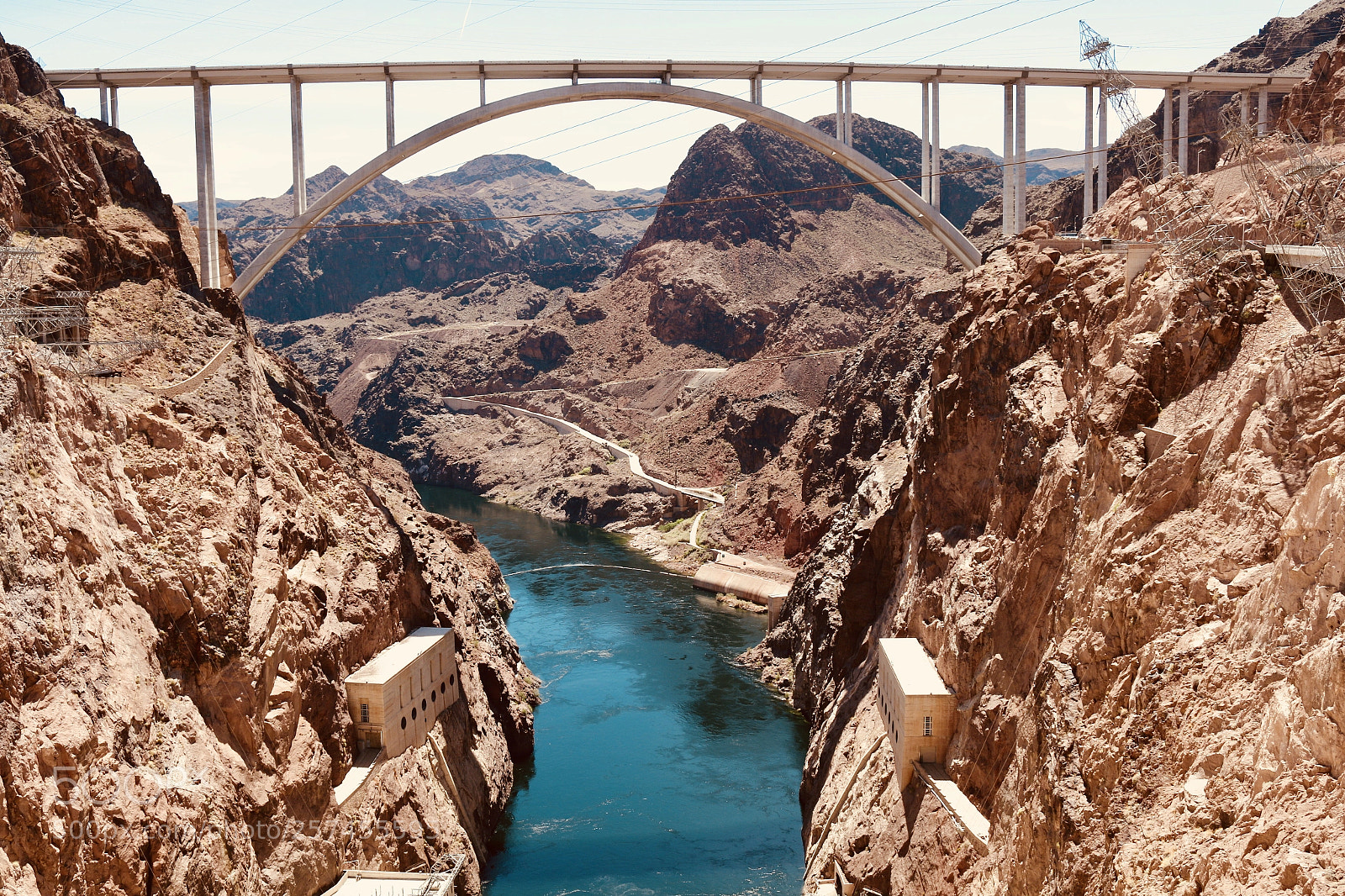 Canon EOS 70D sample photo. Colorado river bridge photography