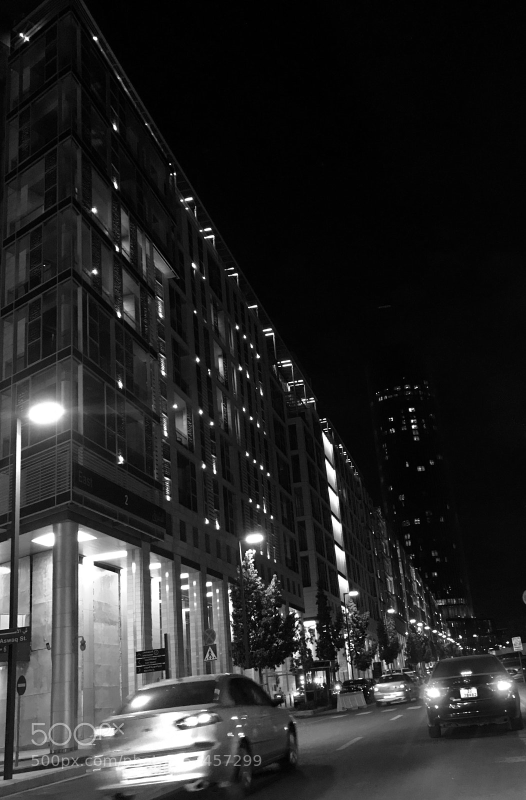 Apple iPhone 7 sample photo. Abdali boulevard night scene  photography