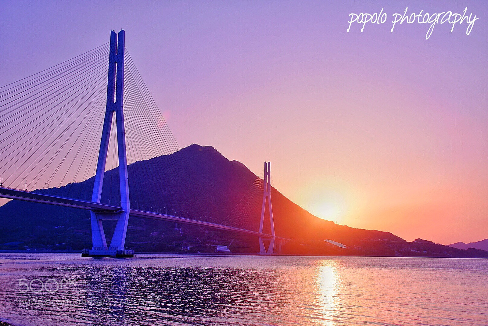 Sony a7 II sample photo. Tatara bridge photography