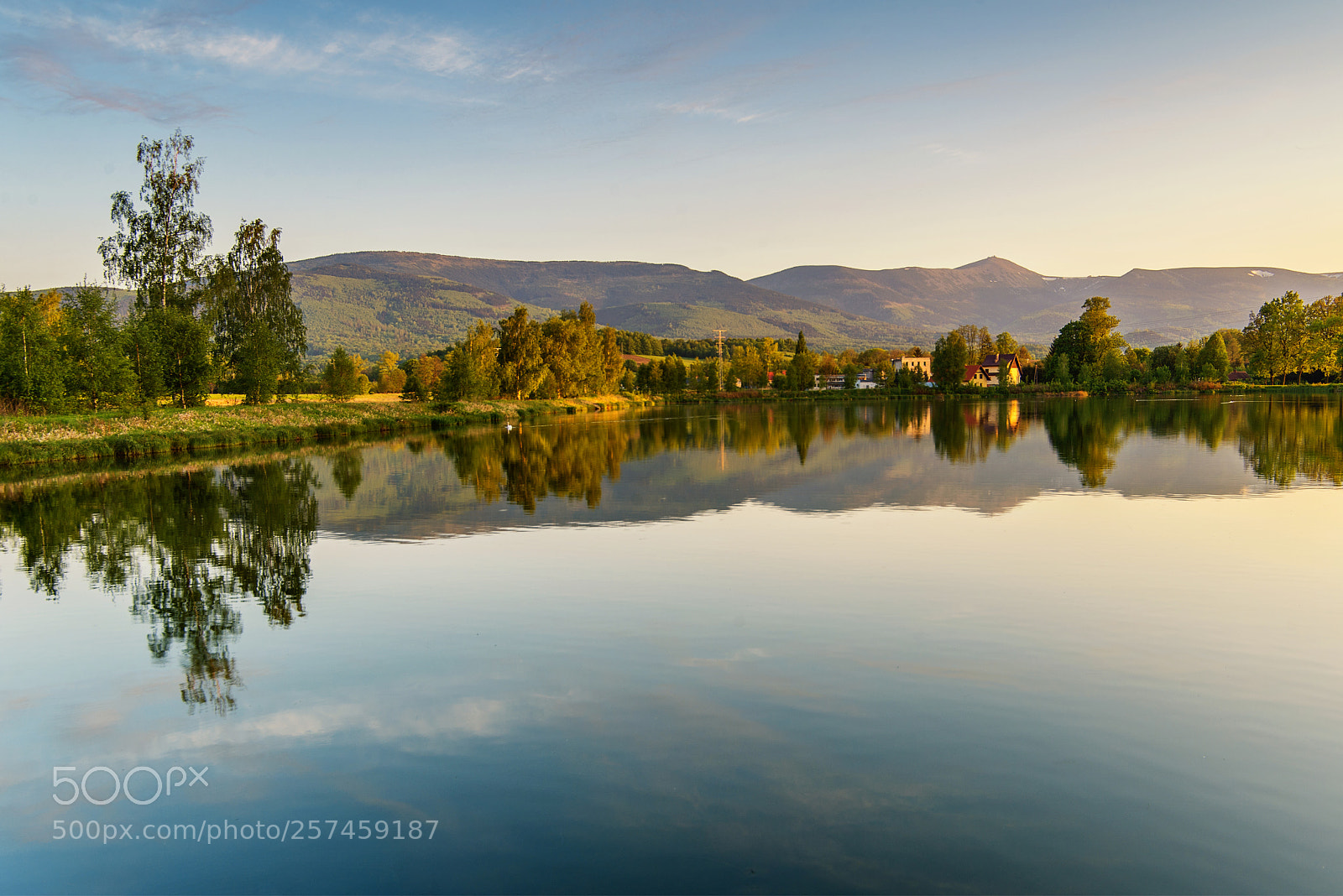 Nikon D600 sample photo. Sunset over karkonosze photography