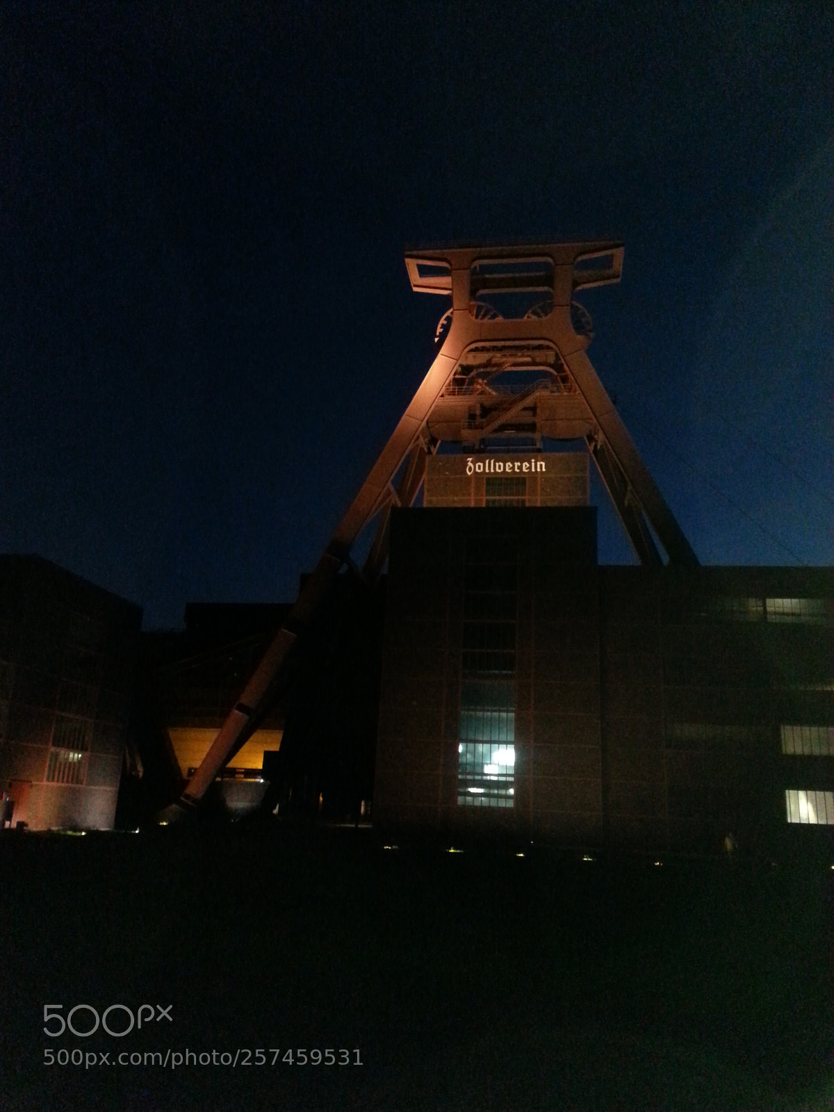 Samsung Galaxy S3 sample photo. Zollverein bei nacht photography