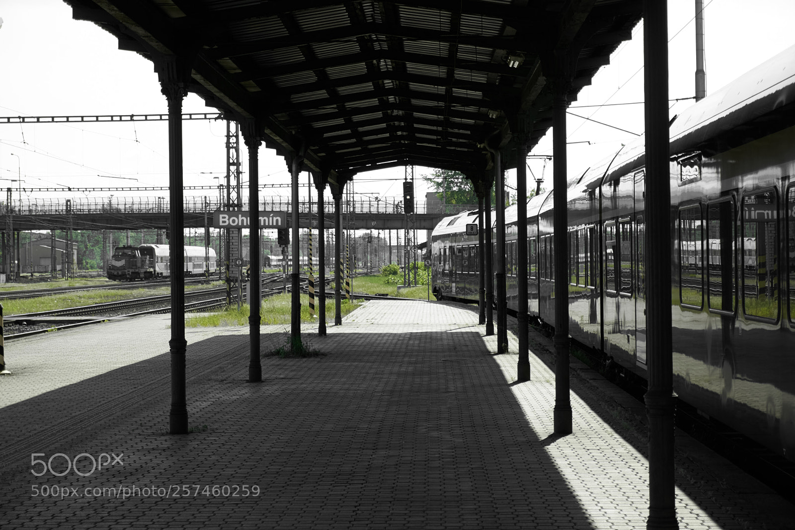 Sony a6000 sample photo. Bohumin station vii photography