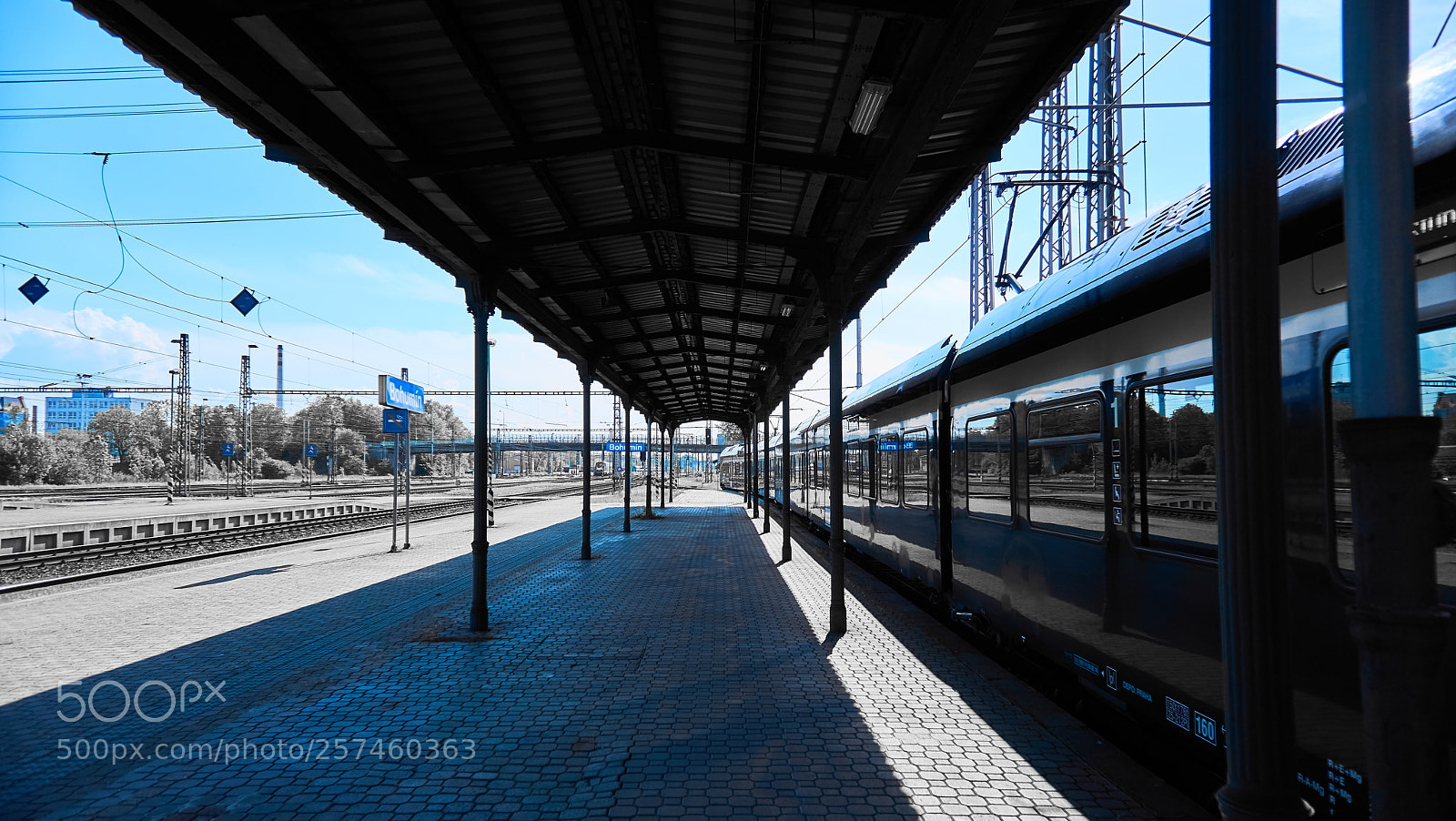 Sony a6000 sample photo. Bohumin station iv photography