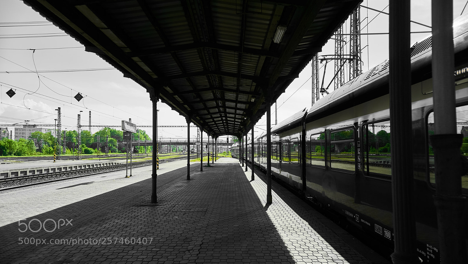 Sony a6000 sample photo. Bohumin station iii photography
