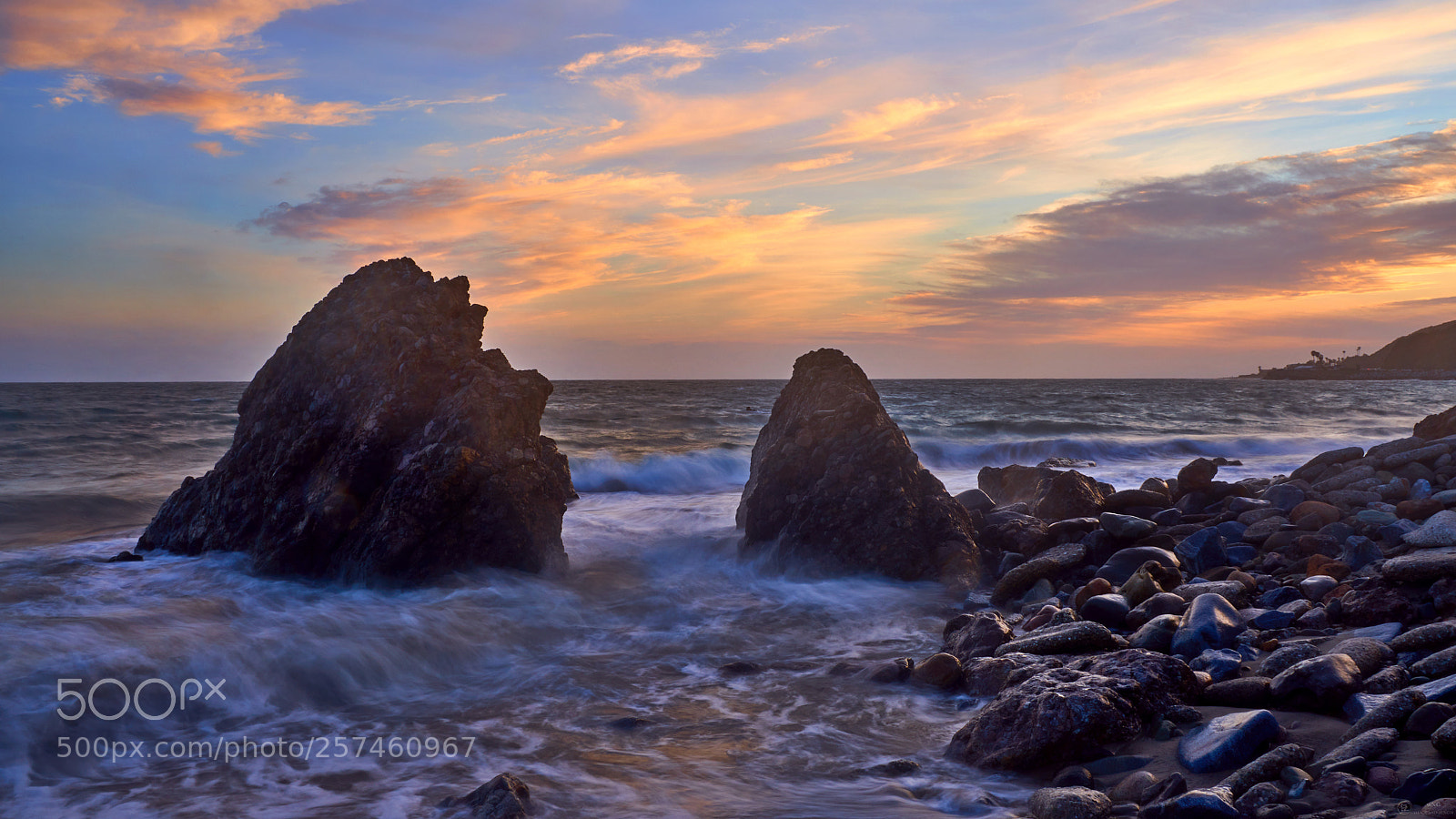 Sony a7R III sample photo. Pacific palisades sunset photography