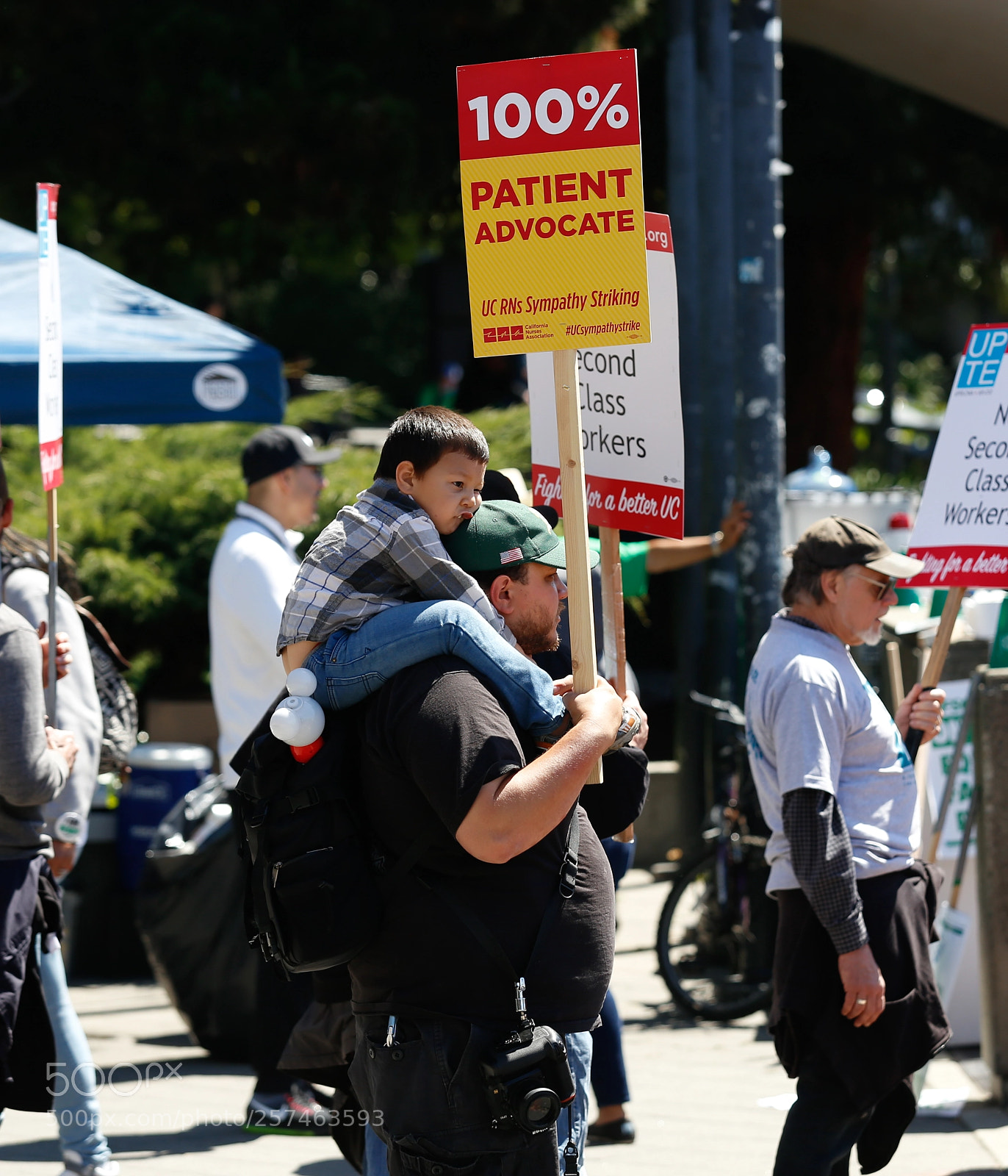 Canon EOS 6D sample photo. Upte afscme strike uc photography