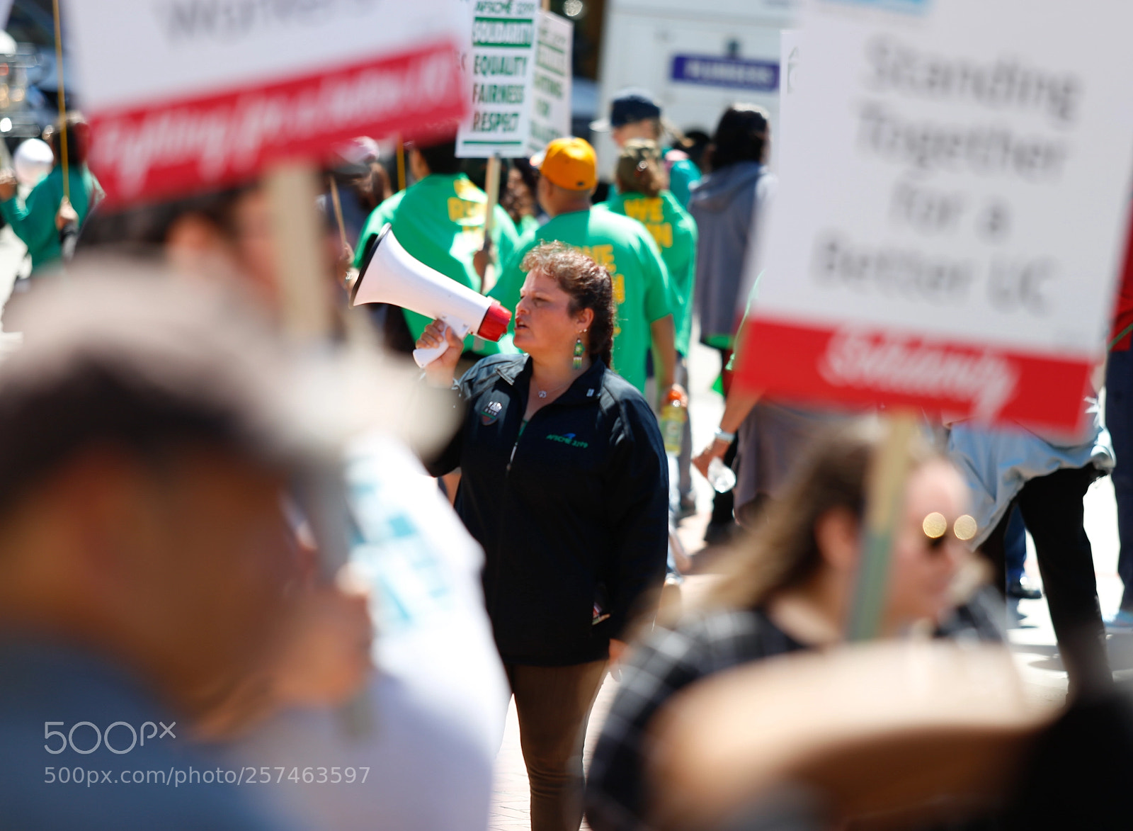 Canon EOS 6D sample photo. Upte afscme strike uc photography