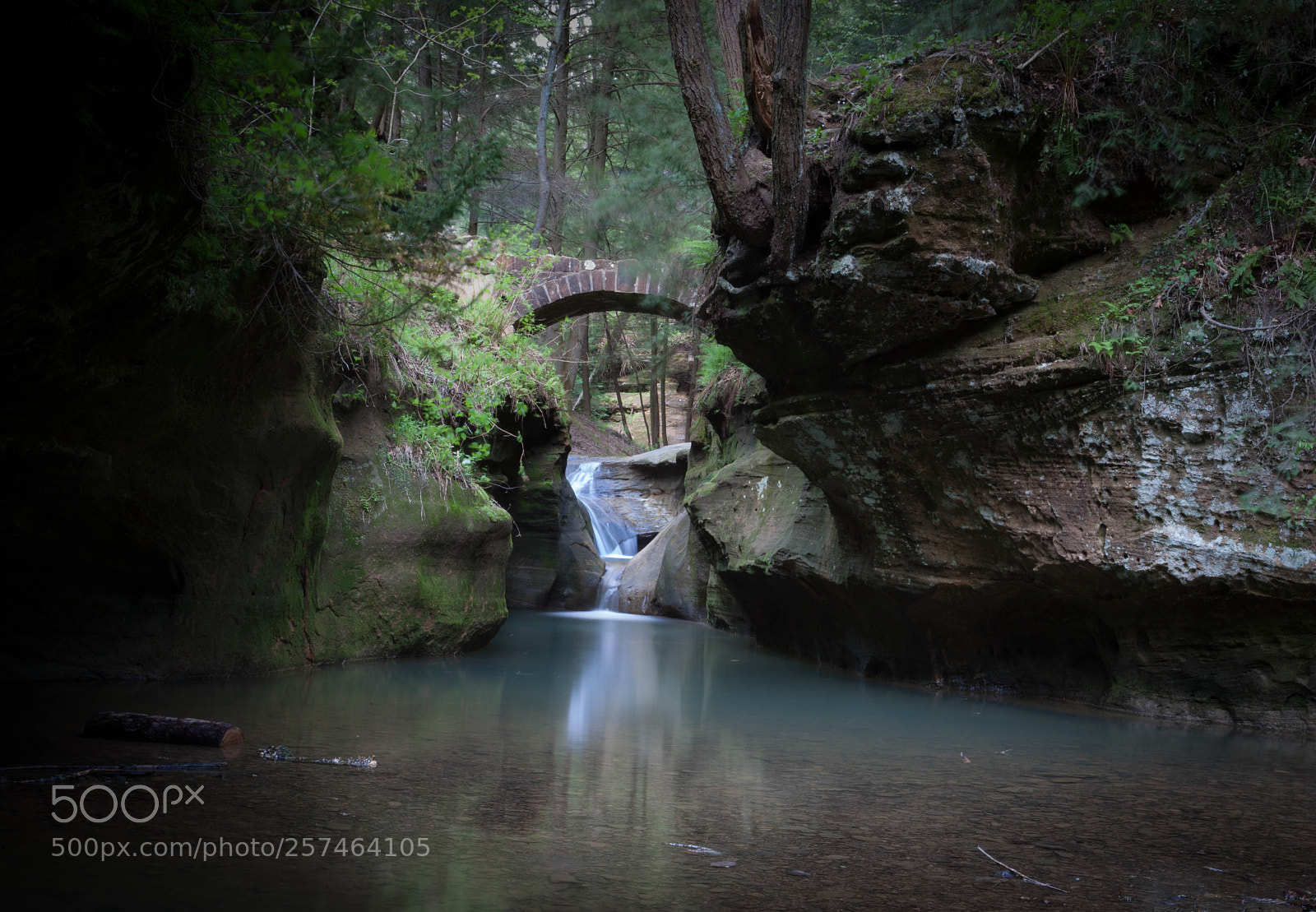 Canon EOS-1Ds Mark II sample photo. Rock bridge photography
