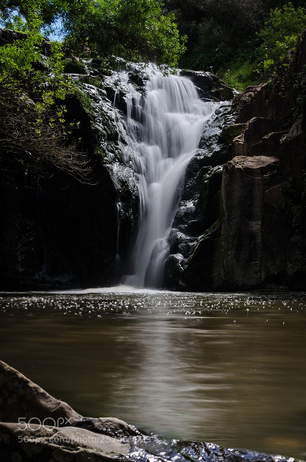 Nikon D5100 sample photo. Waterfall photography