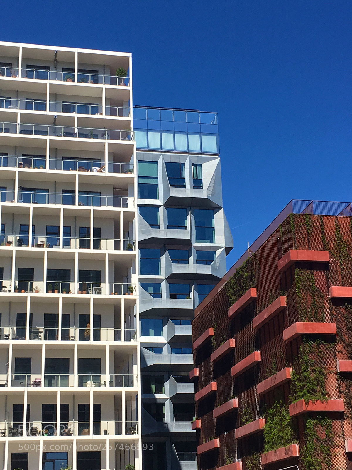 Apple iPhone SE sample photo. 3 different types of architecture  photography