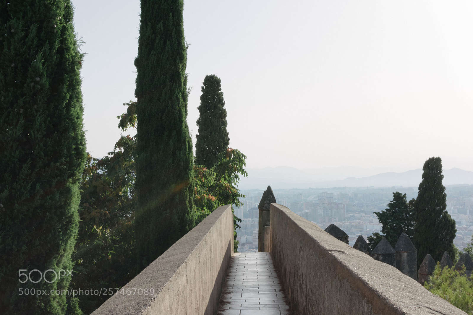 Nikon D3400 sample photo. Mirador de gibralfaro photography