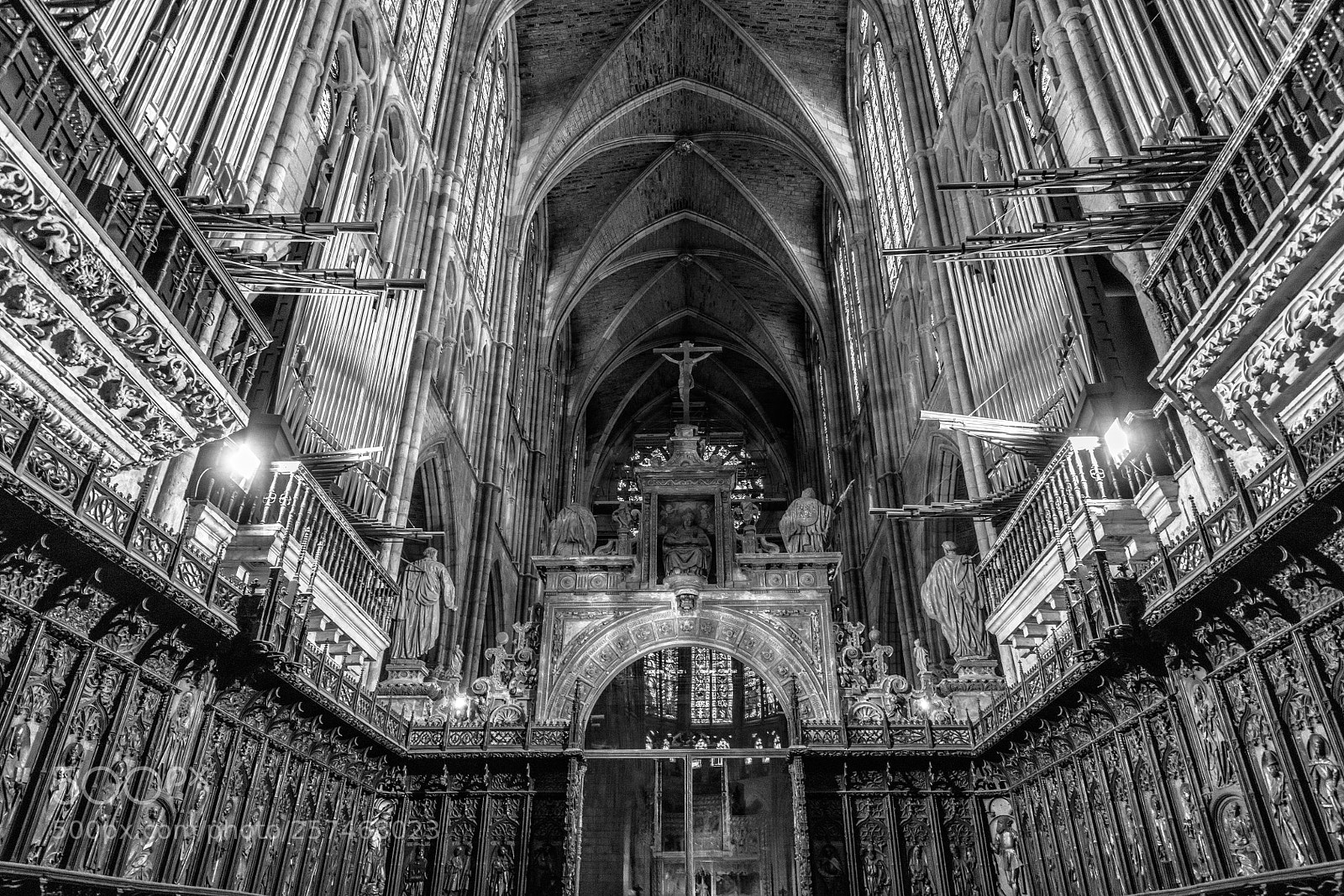 Canon EOS 5DS R sample photo. Coro catedral de leo photography