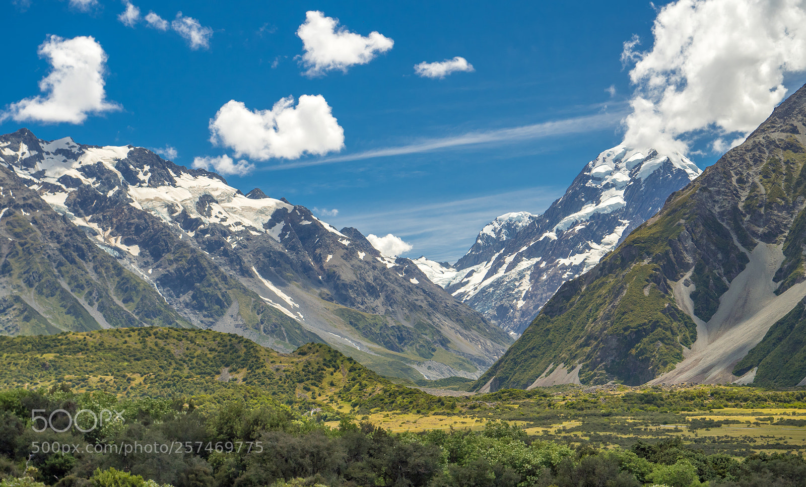 Olympus PEN-F sample photo. Mount cook photography