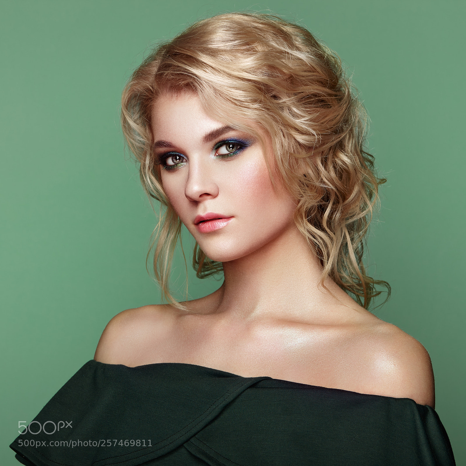 Canon EOS 5D Mark II sample photo. Blonde girl with long photography