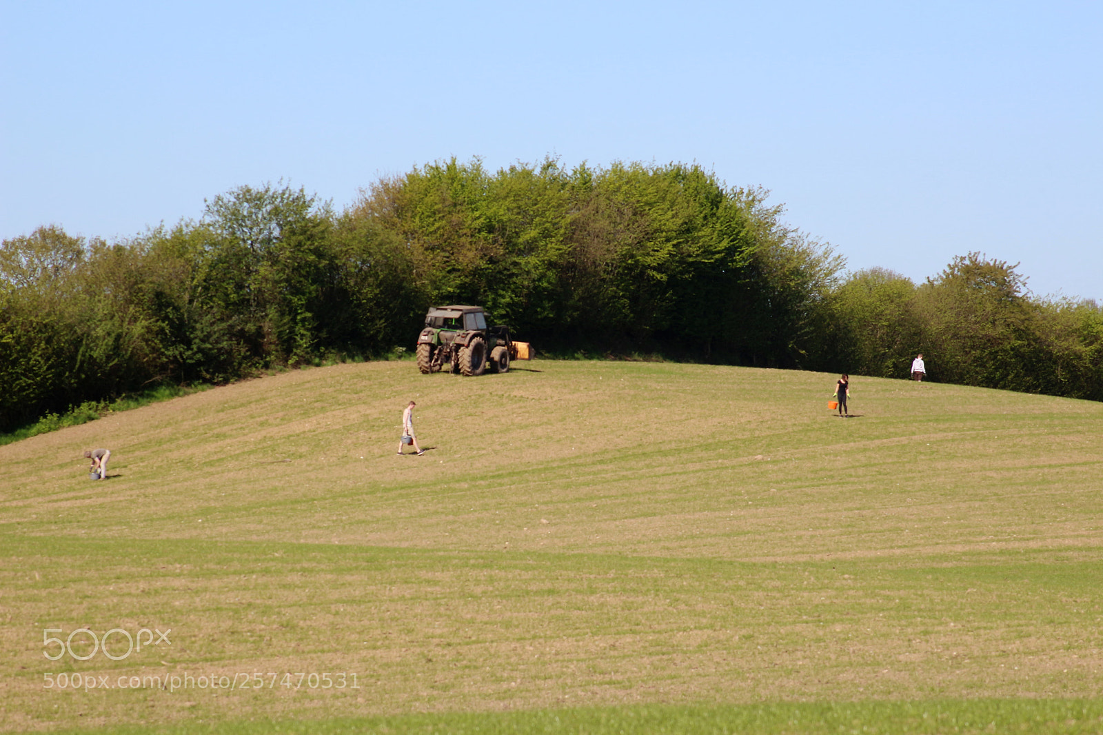 Canon EOS 100D (EOS Rebel SL1 / EOS Kiss X7) sample photo. Work on the hill photography