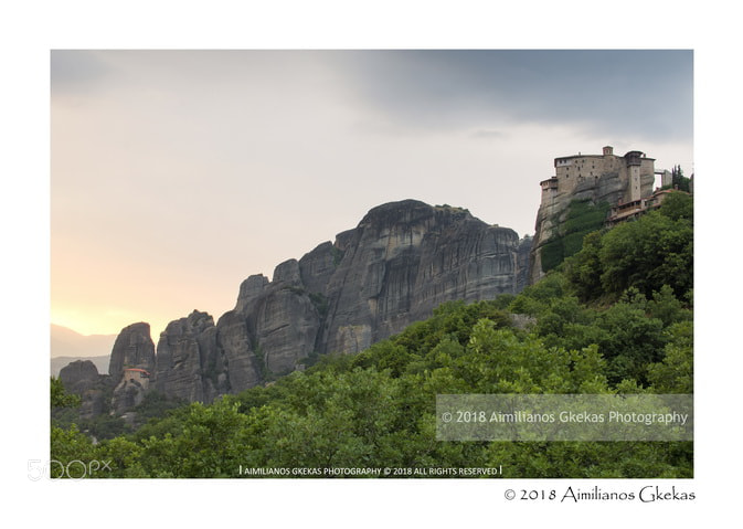 Canon EOS 760D (EOS Rebel T6s / EOS 8000D) sample photo. Meteora rocks & monasteries photography