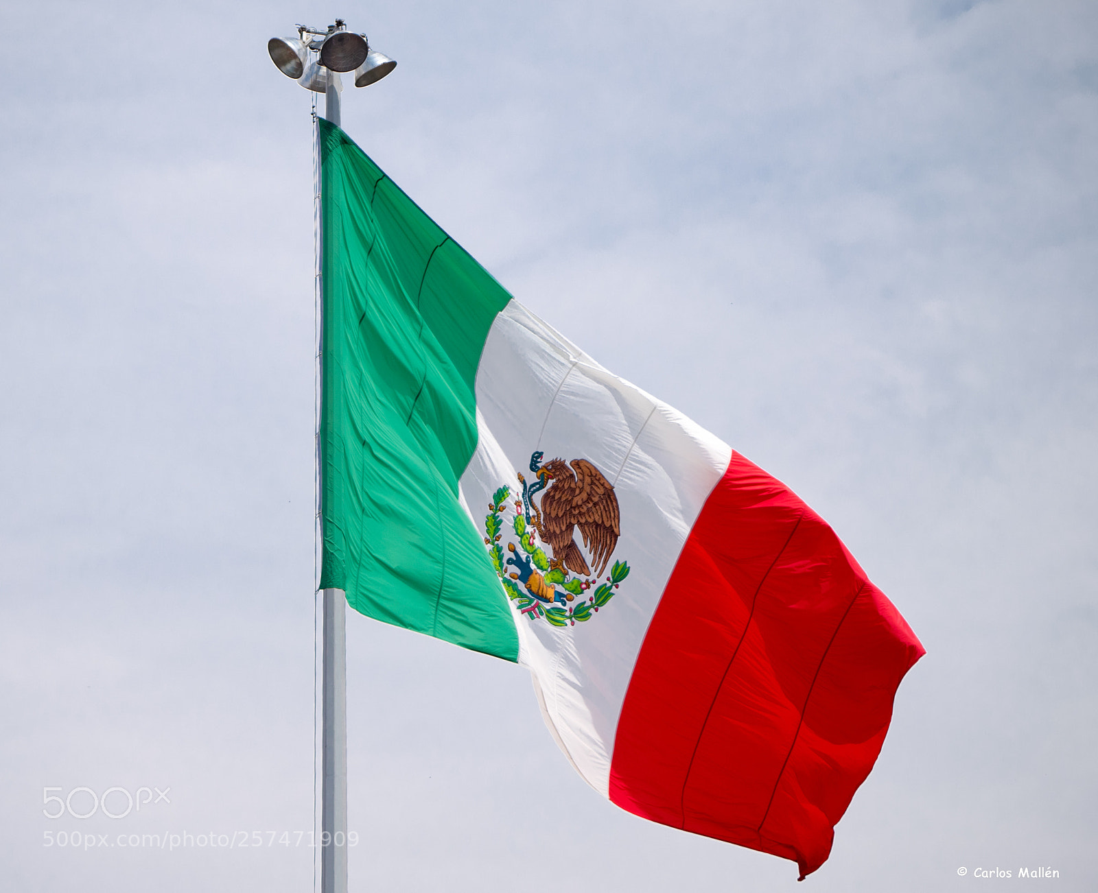 Nikon D5500 sample photo. Mexican flag photography