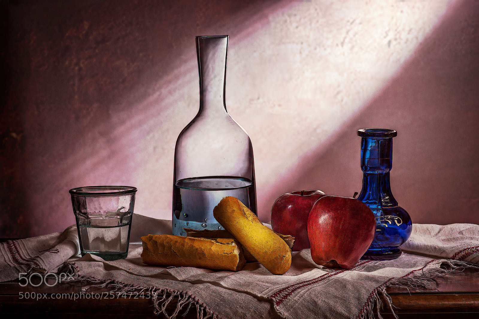 Nikon Df sample photo. Natura morta con pane photography