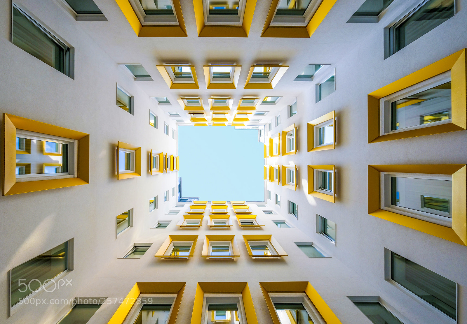 Fujifilm X-T2 sample photo. Yellow windows photography