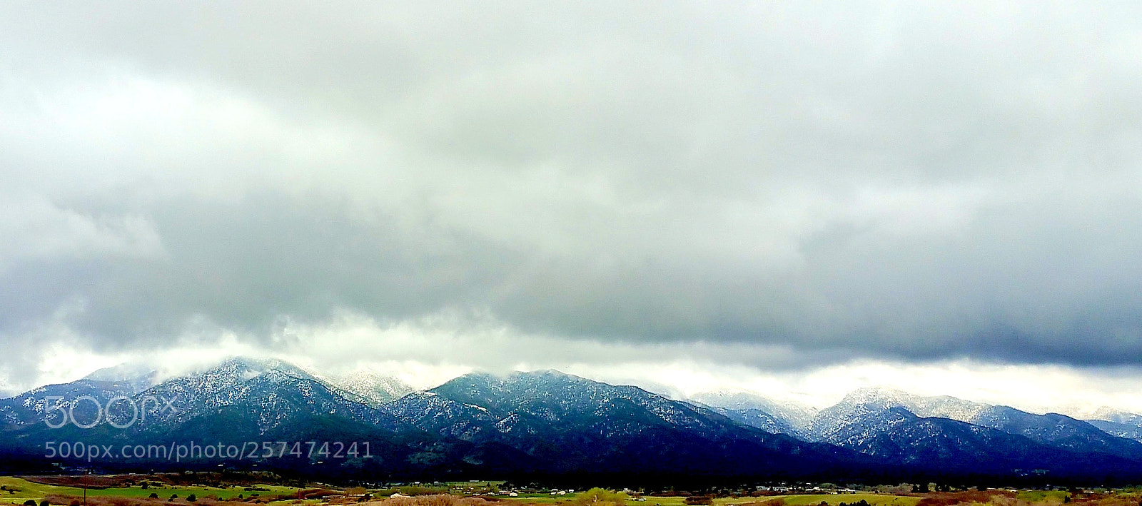 Samsung Galaxy Note4 sample photo. Cloudy mountains photography