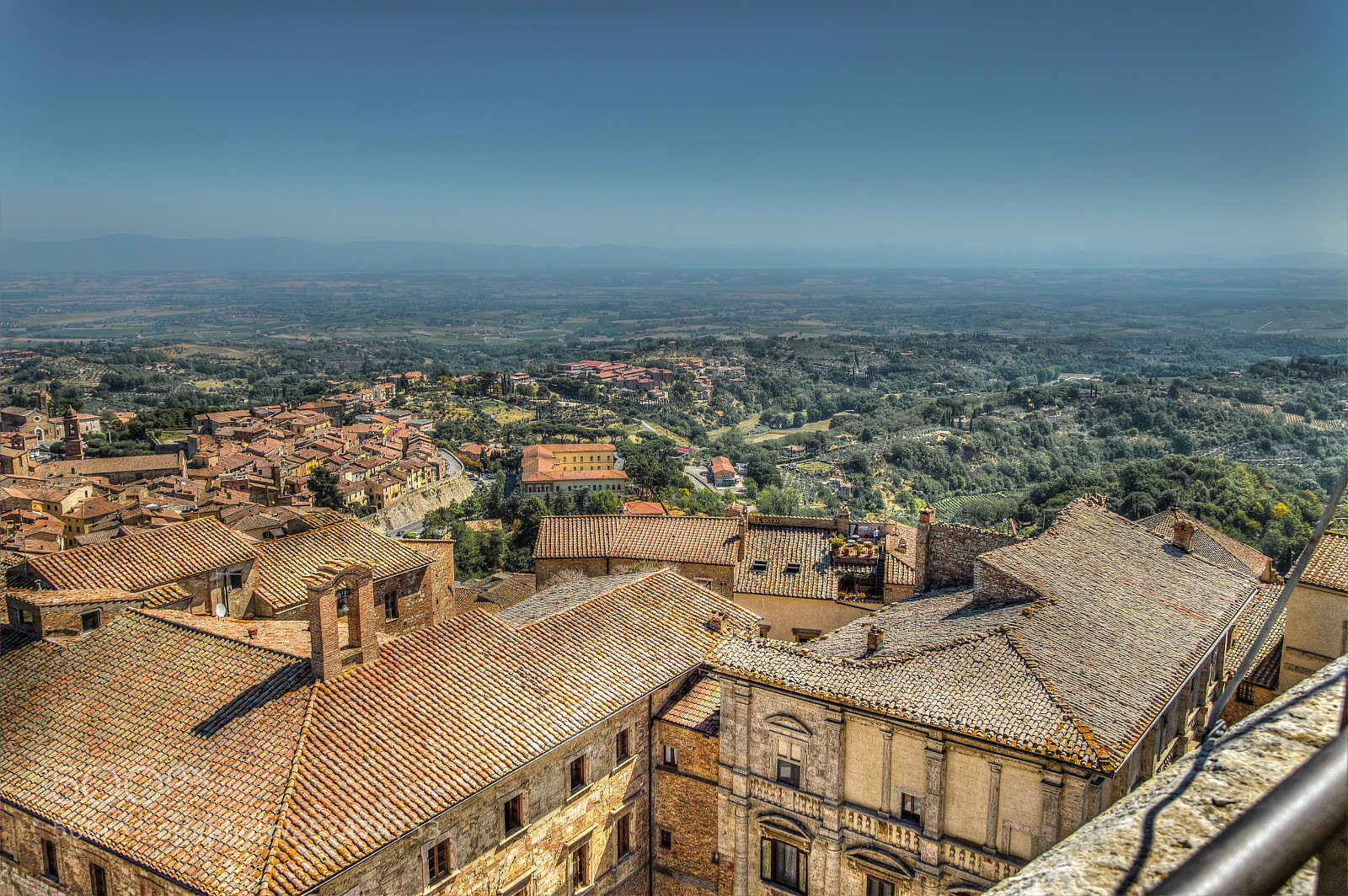 Nikon D3200 sample photo. Montepulciano vista photography