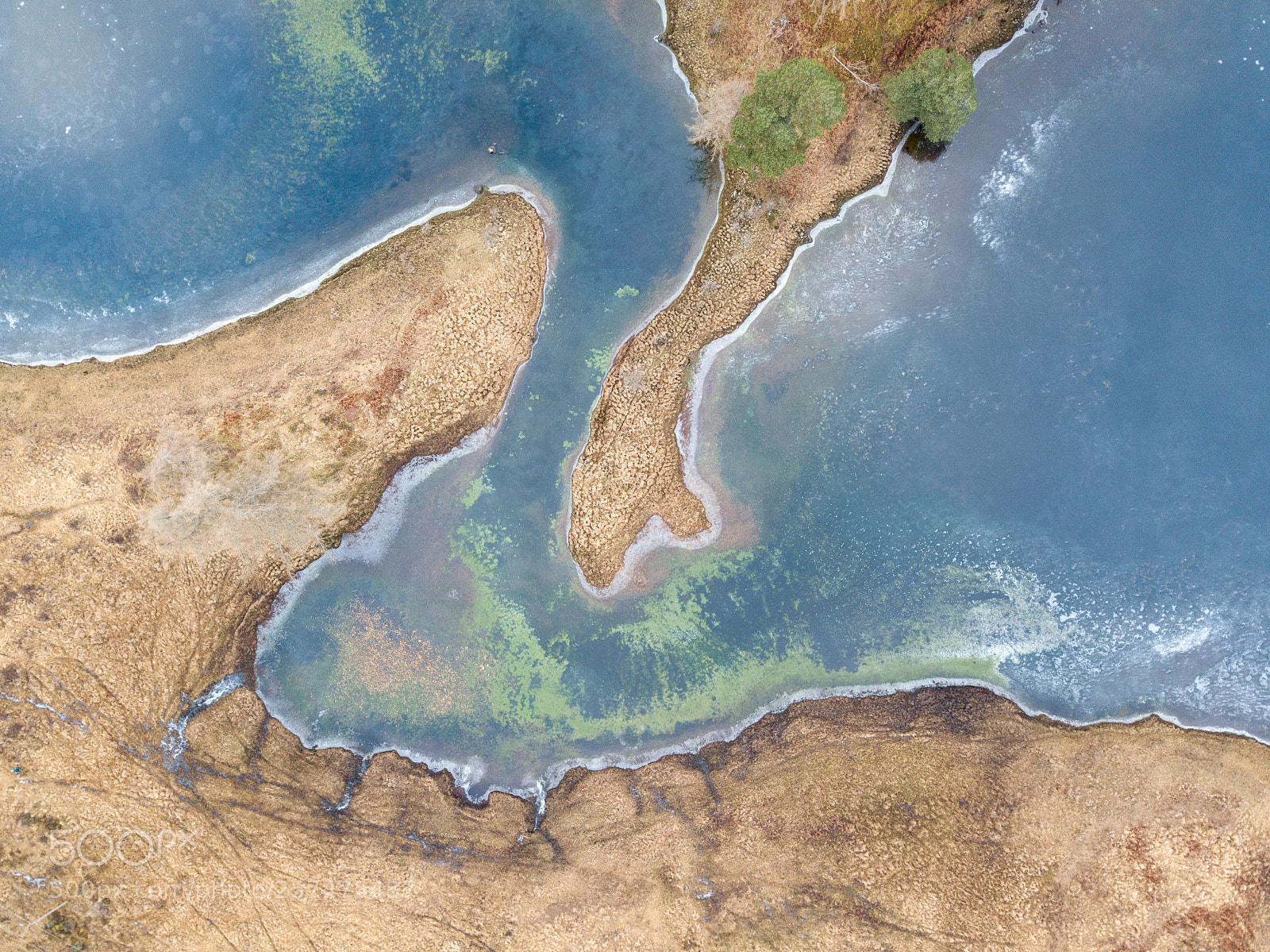 DJI FC220 sample photo. Loch tulla from above #1 photography
