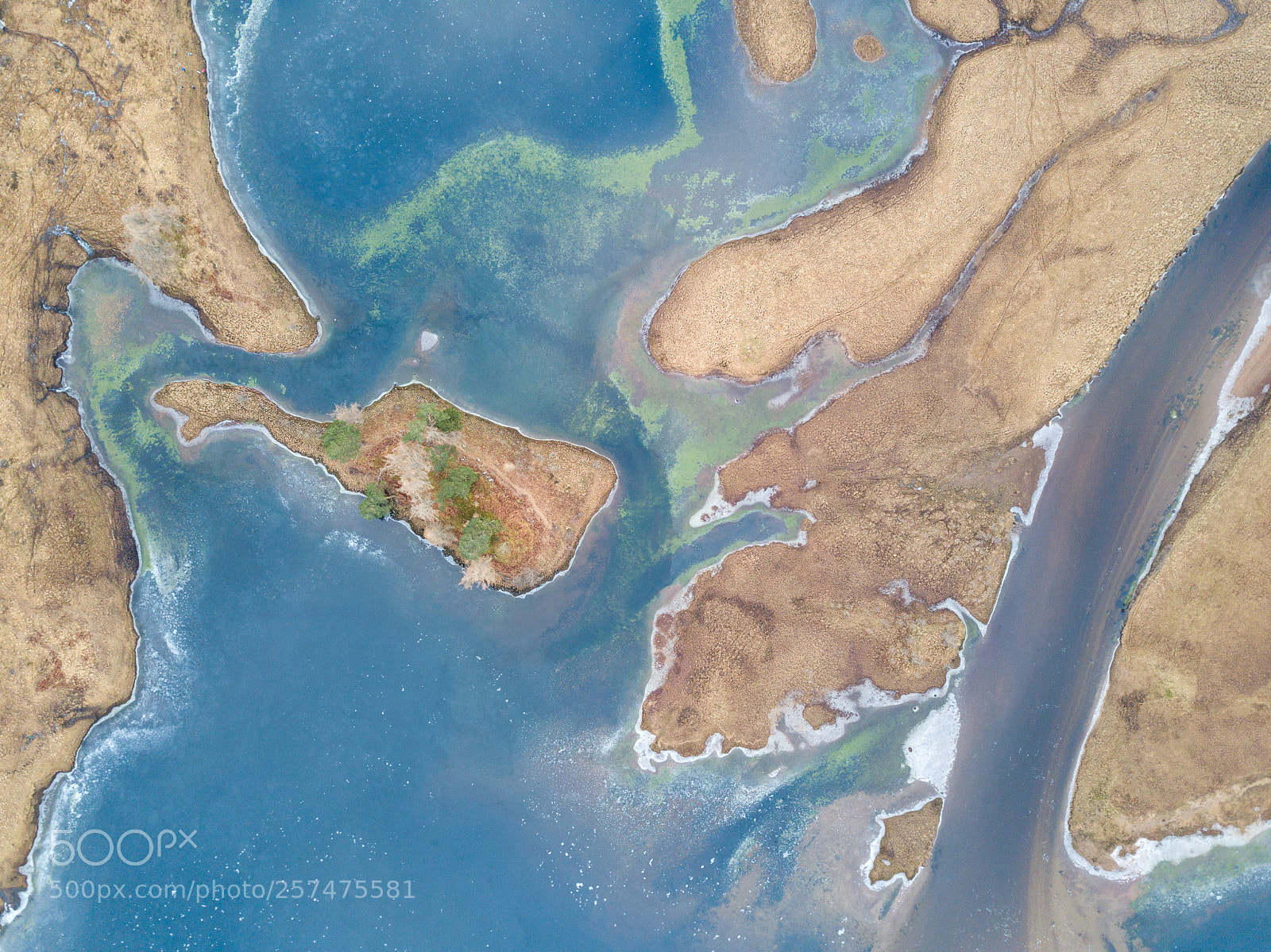 DJI FC220 sample photo. Loch tulla from above #2 photography