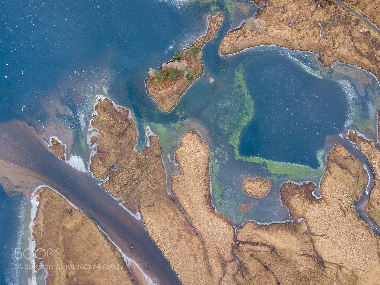 DJI FC220 sample photo. Loch tulla from above #4 photography