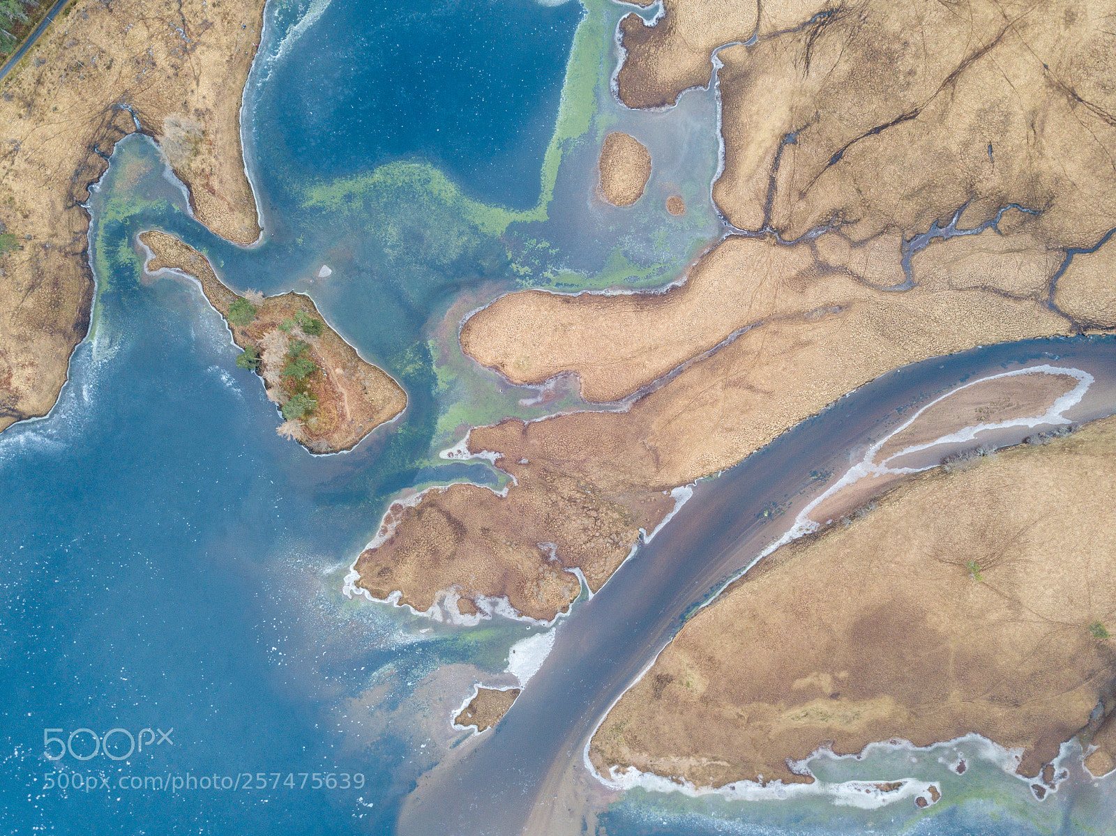 DJI FC220 sample photo. Loch tulla from above #3 photography