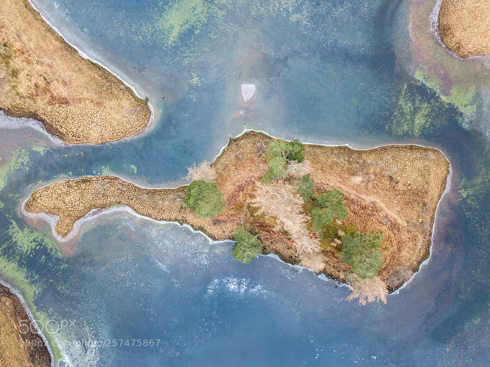DJI FC220 sample photo. Loch tulla from above #7 photography